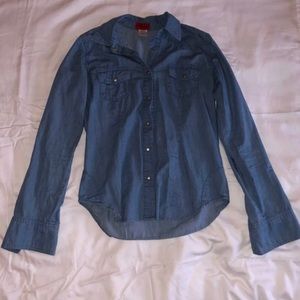 Denim Button Down